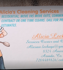 Alicia’s Cleaning Services